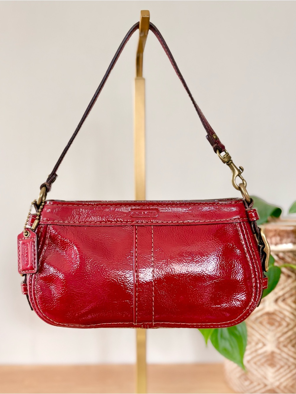 Vintage Coach Mini Zoe Shoulder Bag